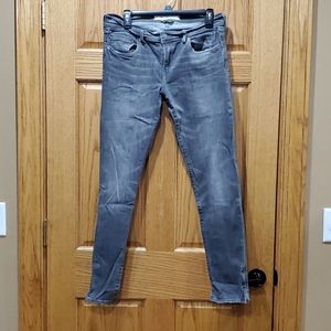 Abercrombie and Fitch gray jeans